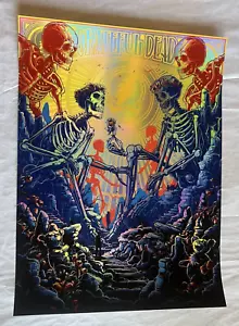 Dan Mumford "Grateful Dead" Size 18 x 24 In. Foil Edition PP 3/5 Printers Proof - Picture 1 of 10