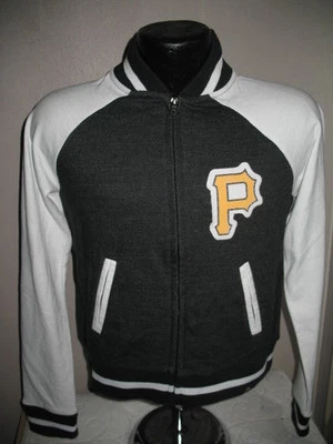 MLB Pittsburgh Pirates Baseball Full Zip Sweatshirt Jacket Womens Sizes Majestic - Image 1 of 4