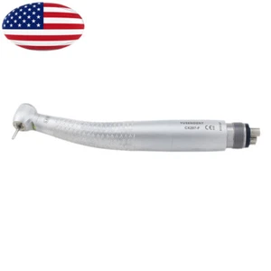COXO Dental High Speed Handpiece LED 4 Hole E-Generator Turbine Standard Head M4 - Imagen 1 de 11