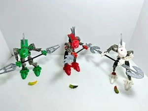 LEGO Bionicle Rahkshi LOT: Kurahk 8588 + Lerahk 8589 + Turahk 8592. - Picture 1 of 7