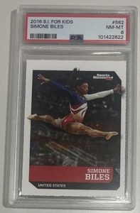SIMONE BILES RARE UNITED STATES OLYMPICS SI FOR KIDS 2016 USA GYMNASTICS PSA 8 - Bild 1 von 2