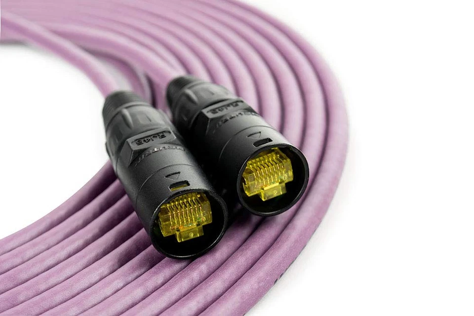 Cable SoundTools SuperCAT etherCON a etherCON CAT5e - Púrpura / 3m Foto 1 de 1