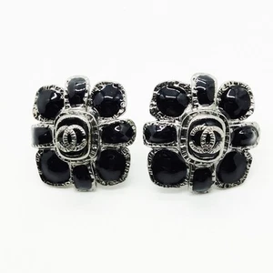 Chanel Pendiente Perforado Negro 0.3 1299878 - Imagen 1 de 11