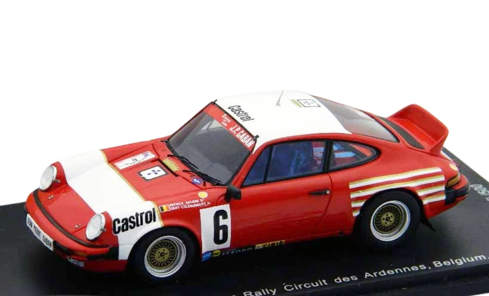 1/43 PORSCHE 911 SC #6 WINNER ARDENNES 1983 SNIJERS COLEBUNDERS SPARK SB009 RARE - Immagine 1 di 1