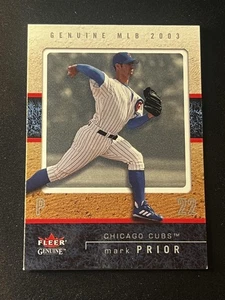 2003 Fleer Genuine #66 Mark Prior - Picture 1 of 2