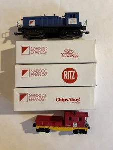 Lionel O Gauge Nibisco Brands Company Train Set Ritz Chips Ahoy! Fig Newtons - Picture 1 of 24