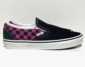 Vans Slipper Damengröße 9,5 Pop Check Skateboarding Freizeit magenta schwarz - Bild 1 von 6