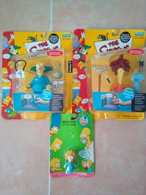 Simpsons Busted Krusty 小丑/监狱 Sideshow Bob WOS 系列 9 & Maggie — 第 1/4 张图片