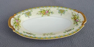 Noritake Mystery 50 - Relish Dish - 4 5/8" x 8 1/2" - Image 1 of 2