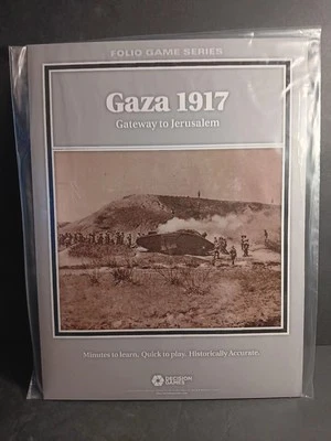 NEW!  WW1 - Gaza 1917 - Gateway to Jerusalem - DECISION FOLIO WAR GAME - Image 1 of 2