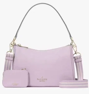 Kate Spade Rosie Medium Violet Mist Leather Shoulder/Crossbody Bag KF087 NIB - Picture 1 of 11