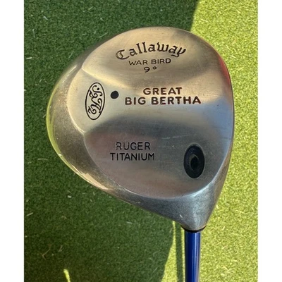 Callaway Golf S2H2 Great Big Bertha Warbird Titanium 9 Degree Loft Driver RH 45" - Image 1 of 4