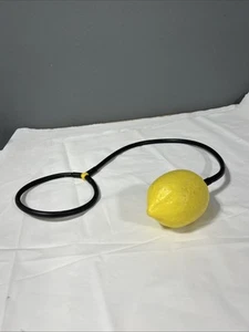 Vintage Chemtoy Lemon Twist Hop Skip It Jump Ankle Skipping Outdoor Toy Game AB - Picture 1 of 4