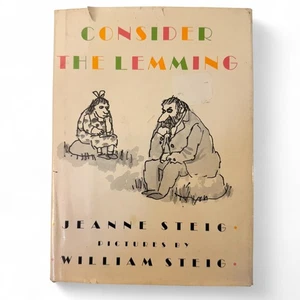 Consider the Lemming by Jeanne Steig Illustrated by William Steig 1988 Harper - Imagen 1 de 6