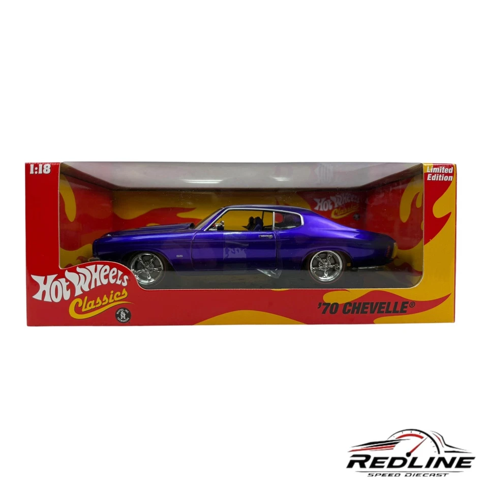 🇺🇸🇺🇸Hot Wheels Classics Limited Edition 1970 Chevelle Purple 1:18 GE🇺🇸🇺🇸 - Image 1 of 4