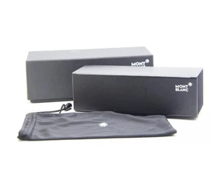 Montblanc smart sunglasses And Glasses Cases Set Folding Case, Boxes, Pouch Cash - Picture 1 of 5