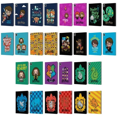 OFFICIAL HARRY POTTER DEATHLY HALLOWS I LEATHER BOOK WALLET CASE FOR APPLE iPAD - Image 1 of 4