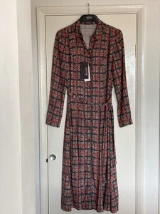 Basler multicolour Dress Long Sleeves Viscose Size 12 BNWT - Picture 1 of 5