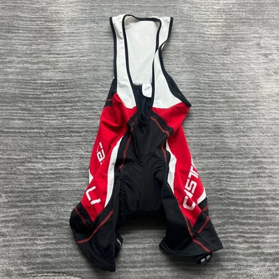 Babero acolchado Castelli de una pieza talla XXL para mujer de club de ciclismo activo Foto 1 de 4