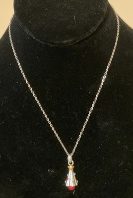 CHARMING RETIRED NWT BRIGHTON HOLIDAZE CHRISTMAS TREE PENDANT NECKLACE MSRP $48 - Image 1 of 4