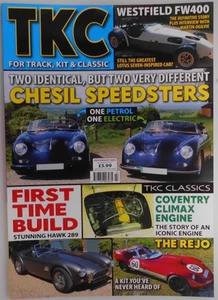 TKC Total Kit Car magazine July/August '25 Chesil Speedsters, Hawk 289, The Rejo - Picture 1 of 1