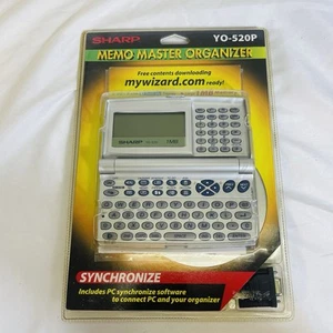 Nouveau Sharp YO-520P Synchronize Memo Master Organizer organisateur électronique scellé - Photo 1 sur 4