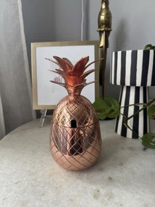 Absolut Elyx Vodka Kupfer Ananas Trinkgefäß oder Riesenbecher - Bild 1 von 8