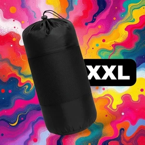 Schlaf sack XXL Sommer Camping Feldbett Extra lang 225 cm 80cm koppelbar - Bild 1 von 7