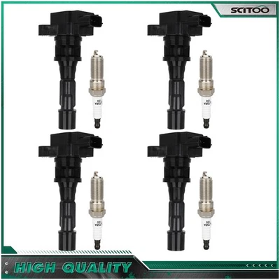 4 bobinas de encendido y bujías para Mazda 5 2,5 L 2012-2015 Mazda 3 2,3 L 2010-2013 Foto 1 de 4