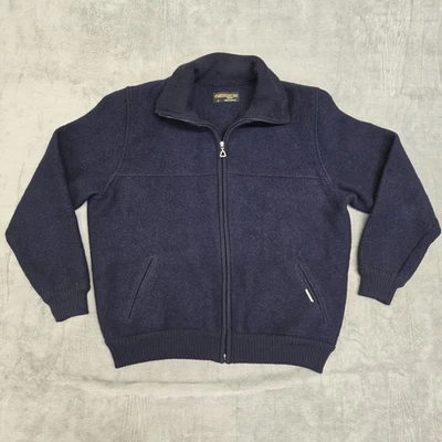 Geiger Tyrol Boiled Wool Jacket Model 64080 Men's Large (52) Navy Blue - Image 1 of 4