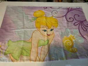 Disney Fairies Tinkerbell Standard Size Pillowcase - Picture 1 of 2