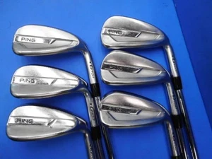 PING G700 Iron Set 8pcs 5-PW, GW, SW FUBUKI Flex R Black Dot - Picture 1 of 8