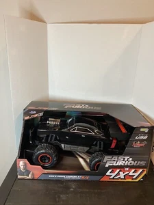 Fast & Furious Dom's Dodge Charger R/T 4X4 R/C Remote Control 1/12 New In Box - Picture 1 of 8