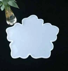 Big Floral Silicone Tray Mould - Picture 1 of 1