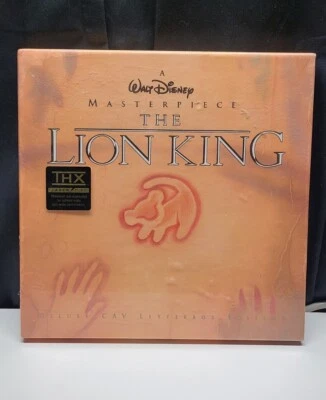 Walt Disney Masterpiece The LION KING Deluxe Edtion SEALED Laserdisc Set - Image 1 of 3