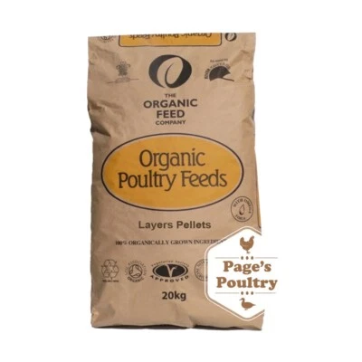 Allen & Page Organic Feed Company Layers Pellets 20kg - NEXT DAY