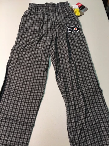 PHILADELPHIA FLYERS NHL CCM YOUTH  PAJAMA PANTS MEDIUM 10-12 FREE SHIPPING Cover