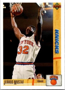 1991-92 Upper Deck - #284 Jerrod Mustaf - Picture 1 of 2