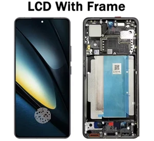 Full LCD Display Touch Screen Digitizer Replacement Frame For Xiaomi Poco F6 Pro - Picture 1 of 1