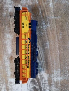 Orange Hallmark Lionel Chessie System Locomotive Keepsake Ornament Die-Cast 2015 - Picture 1 of 5