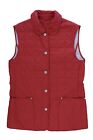 Jobis Woman Quilted Soft Red Winter Vest Size 6