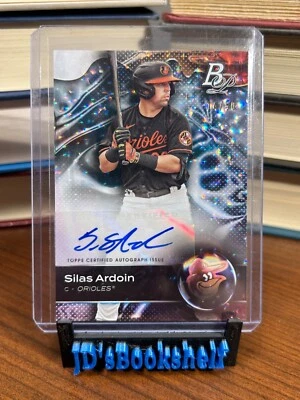 2023 Bowman Platinum TOP-88 Silas Ardoin Auto Orioles RC #14/50 - Image 1 of 2