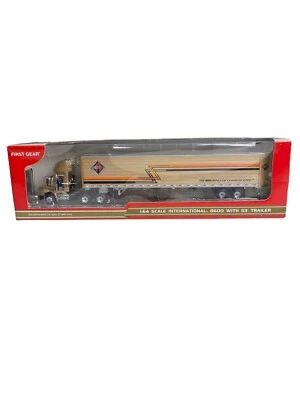 First Gear 1:64 Scale International 8600 With 53’ Diecast Trailer Truck 69-0007 - Image 1 of 4