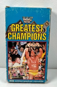 WWF Wrestlings Greatest Champions VHS Tape Coliseum Video WWE WCW Hulk Hogan - Picture 1 of 3
