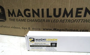 ✌ NUEVO MAGNILUMEN 500-DRIVER-40W-2WH LED DRIVER ARNÉS PLUG PLAY BIDIRECCIONAL 110-277V - Imagen 1 de 3