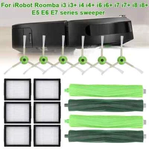 Accessories For iRobot Roomba i3 i4 i6 i7 i8/Plus E5 E6 E7 Parts Brushes Filters - Picture 1 of 35