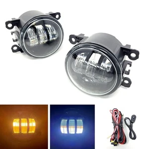 For Acura ILX TSX TL RDX / Lincoln LS Navigator Dual Color LED Fog Lights Set - Picture 1 of 20