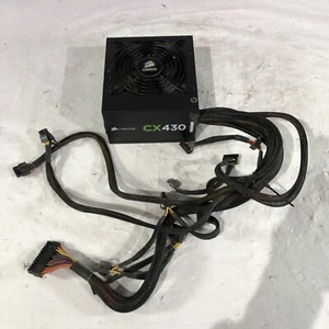 CORSAIR CX430 ~430W~ 20+4 PIN ATX POWER SUPPLY PSU CP-9020046 75-001666 PSU - Picture 1 of 5