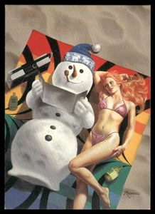 Rowena Morrill FPG CARDS #78 Snowman - Picture 1 of 2
