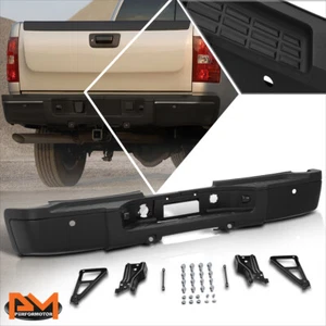 For 07-10 Silverado Sierra 2500/3500HD Rear Bumper w/Sensor Hole+License Lamps - Bild 1 von 7